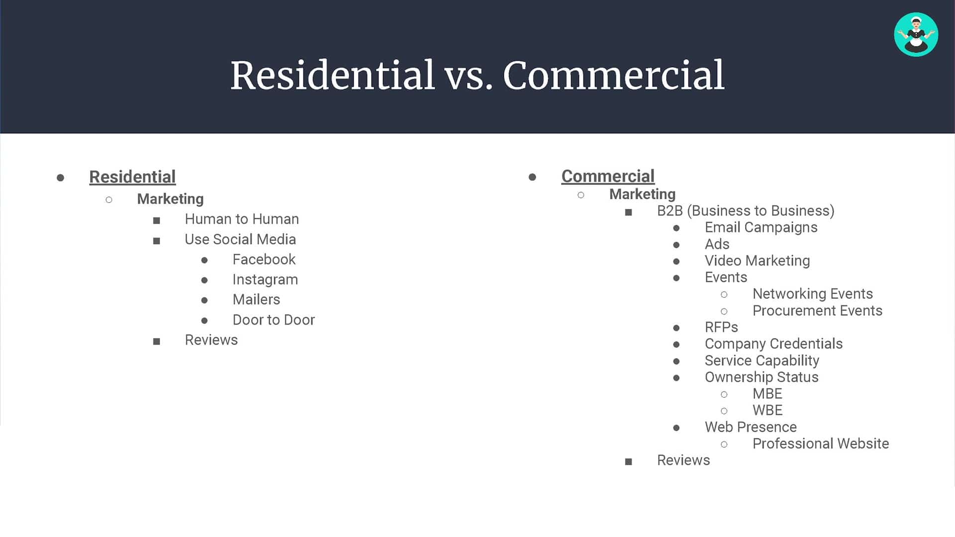 Residential And Commercial Cleaning Services: How To Do Both